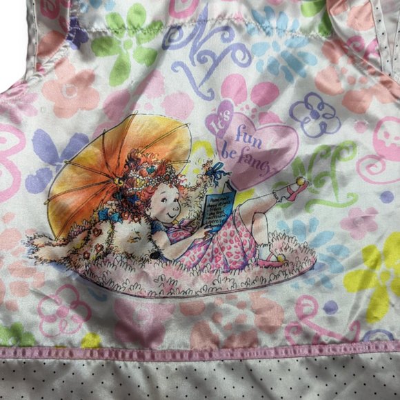 Fancy Nancy Satin Top Size 7/8 - Picture 2 of 5